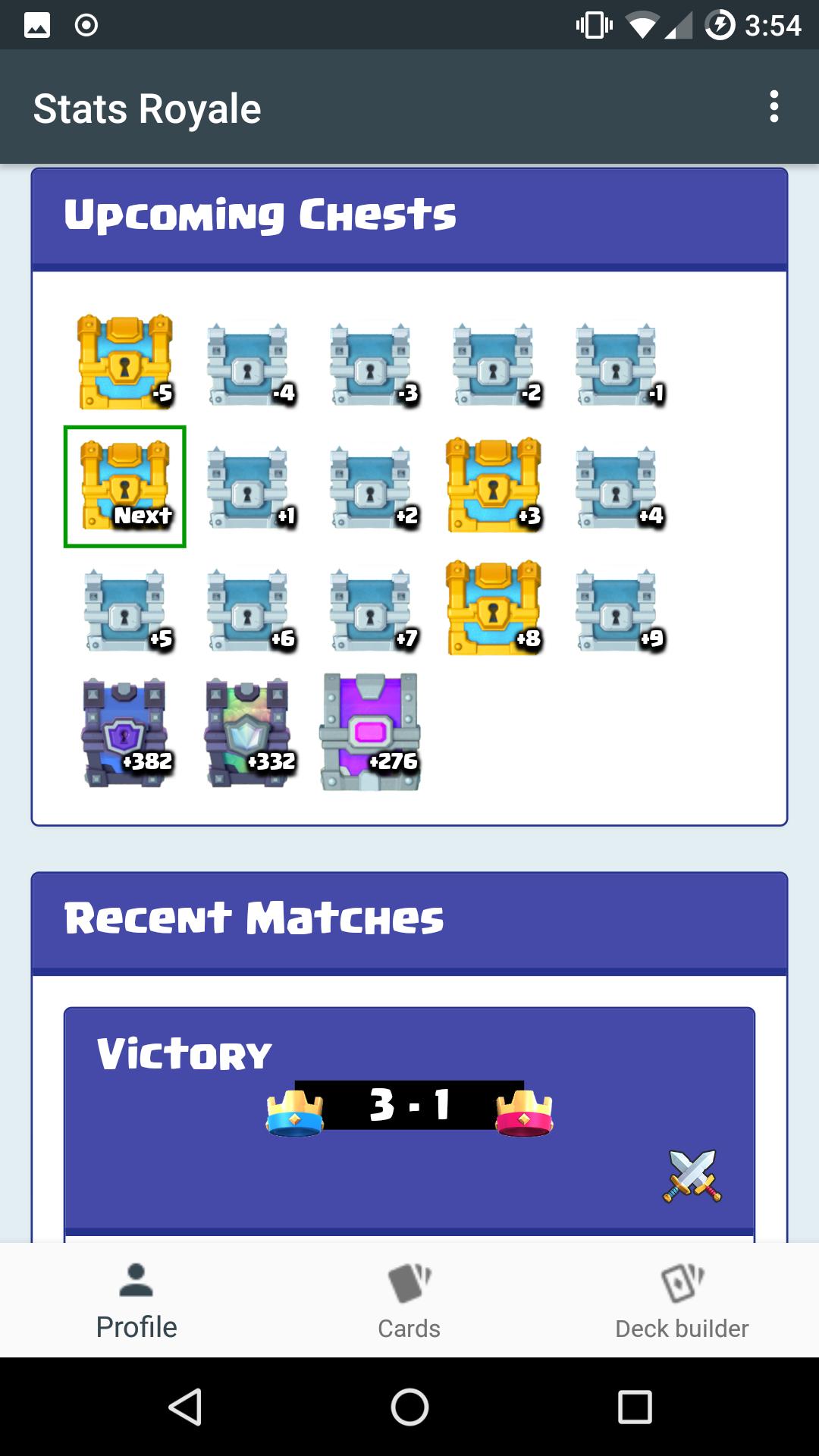 Stats Royale for Clash Royale (Unreleased)