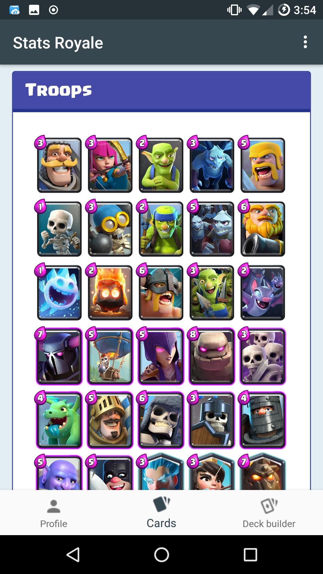 Stats Royale for Clash Royale (Unreleased)