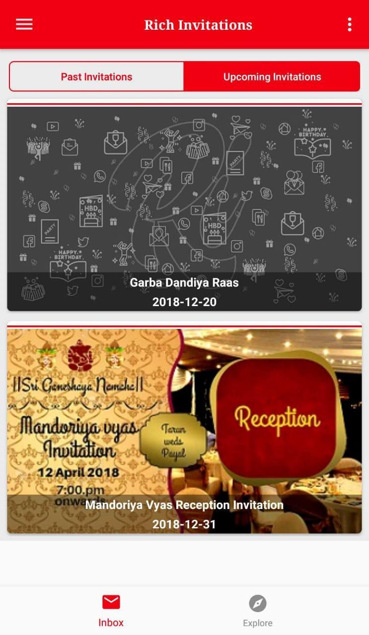 Rich Invitations