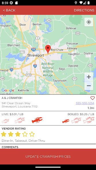 The Crawfish App
