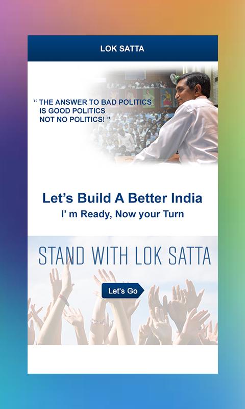 VOTE FOR LOK SATTA