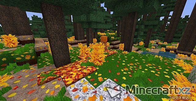 Zarda's Autumn HD Material Pack Zedercraft Autumn HD Resource Pack