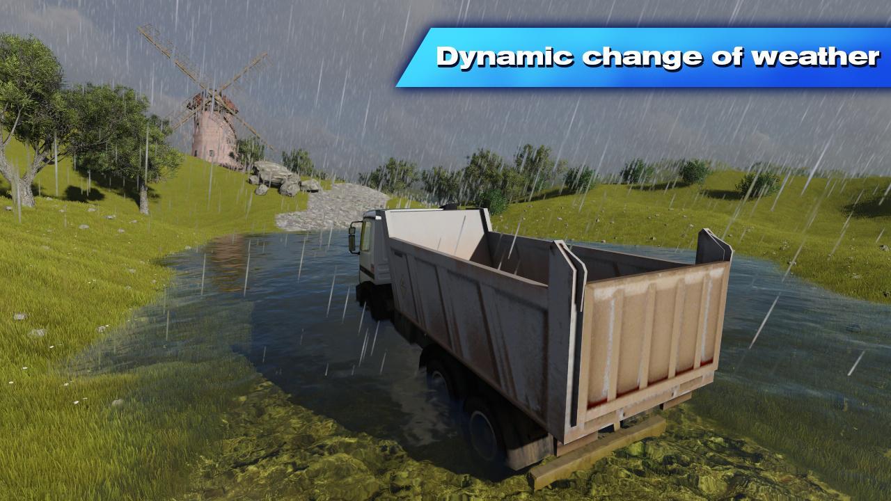 Driver Truck Cargo 3D
