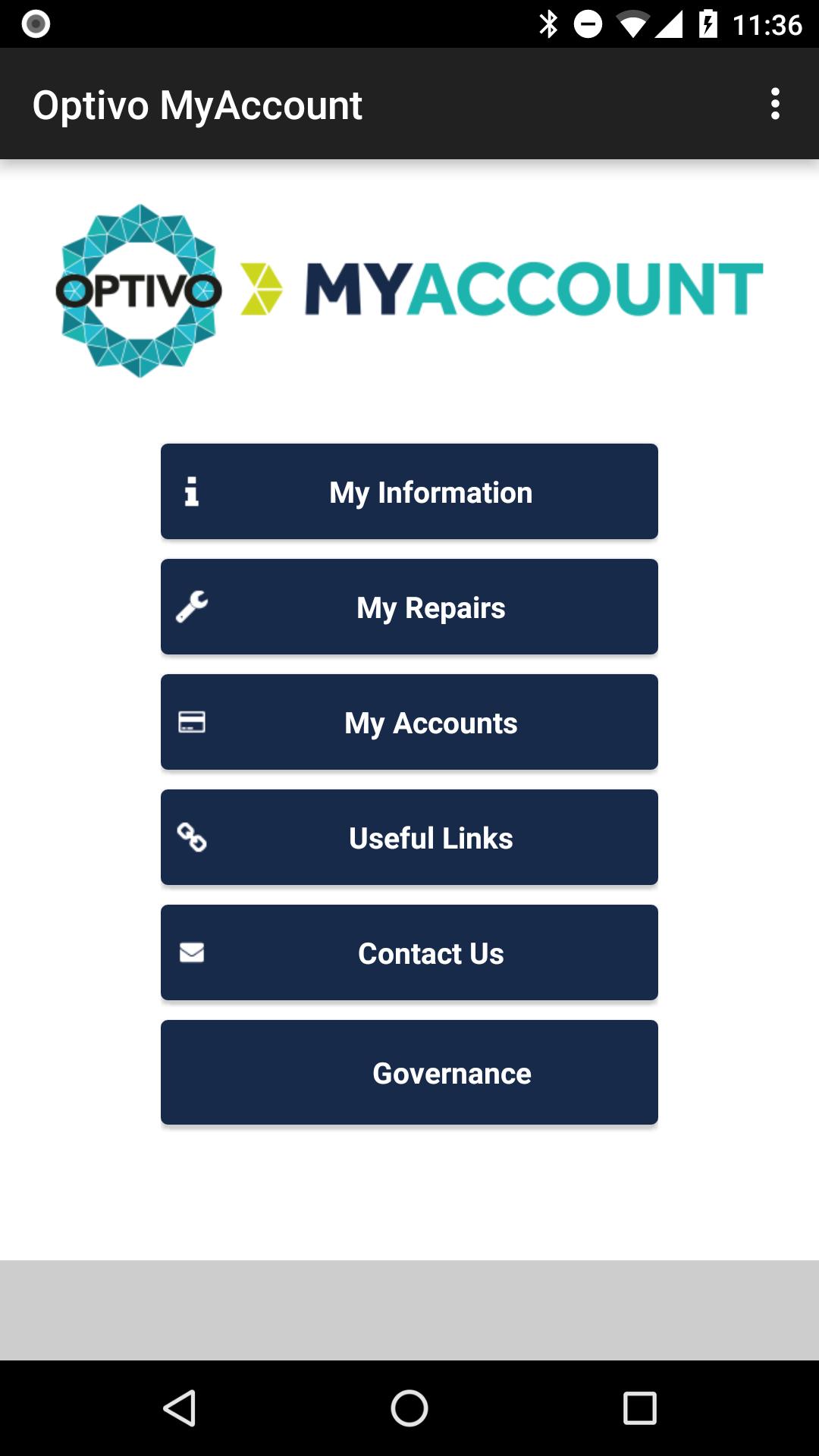Optivo MyAccount