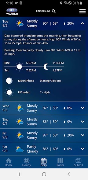 10/11 NOW Weather