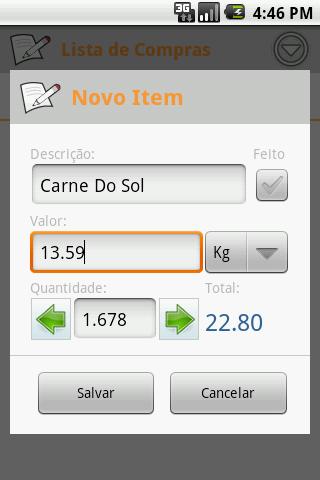 Shop List
