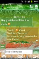 GO SMS Pro Theme Ganja Weed
