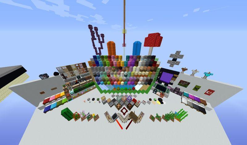 Square Pattern Concept | Minecraft Version 1.12.X