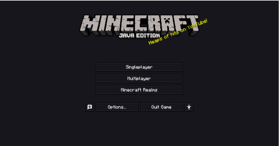 Minecraft Simple Dark Resource Pack Пакет ресурсов