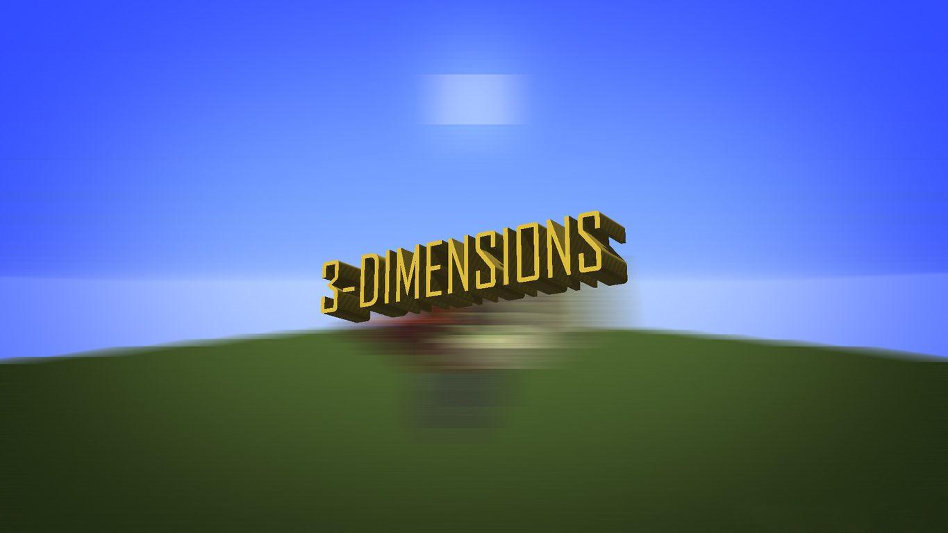 Minecraft 3D Map (3 dimensiones) |