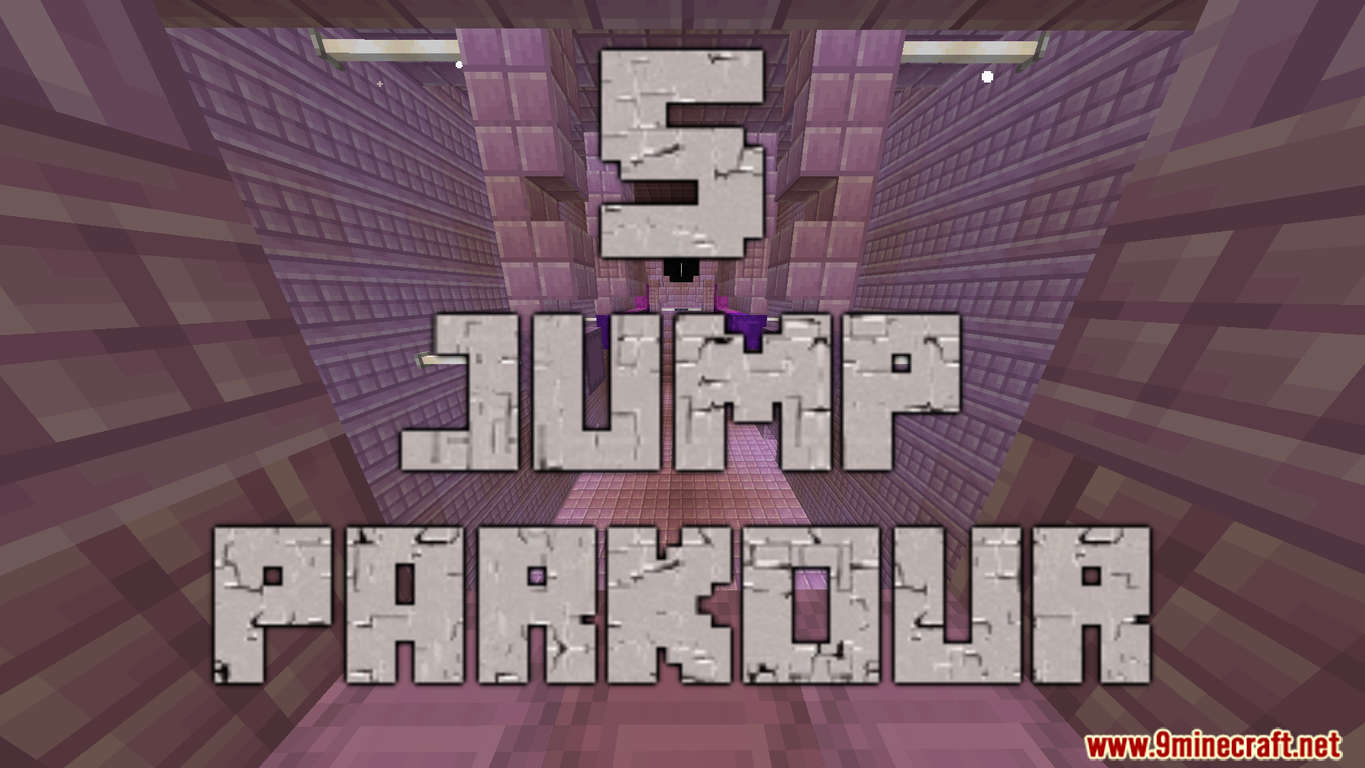 5 sauts Parkour Map | Minecraft Version 1.16.4