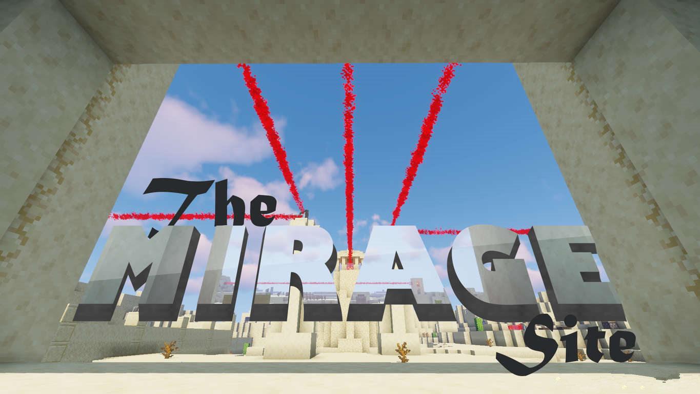 La carte du site Mirage du site Mirage