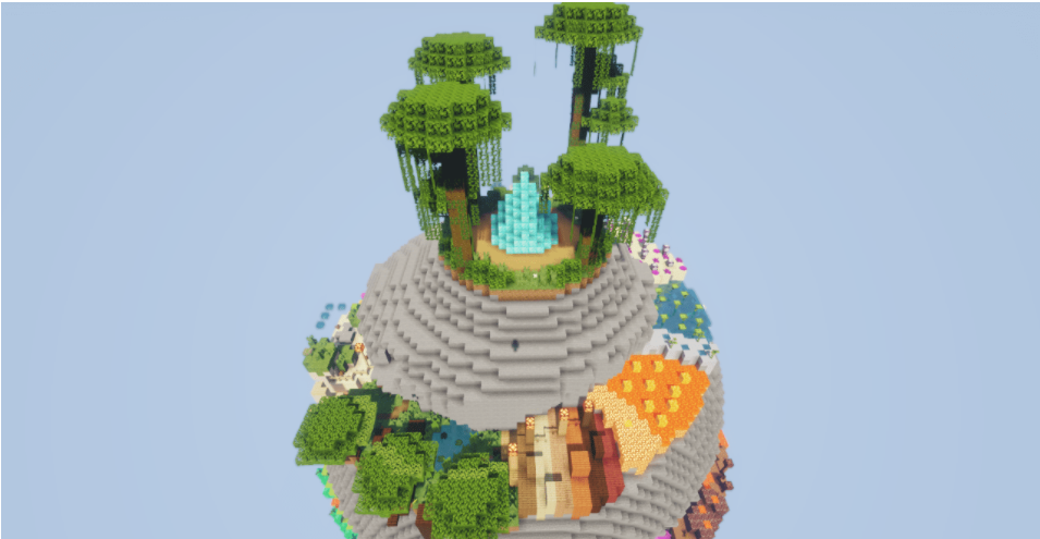 Карта Minecraft Paster Egg Parkour