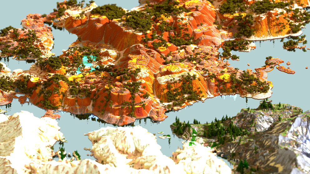 Minecraft Sky City | Epischer Riesenhimmel Island/Java -Grundgestein