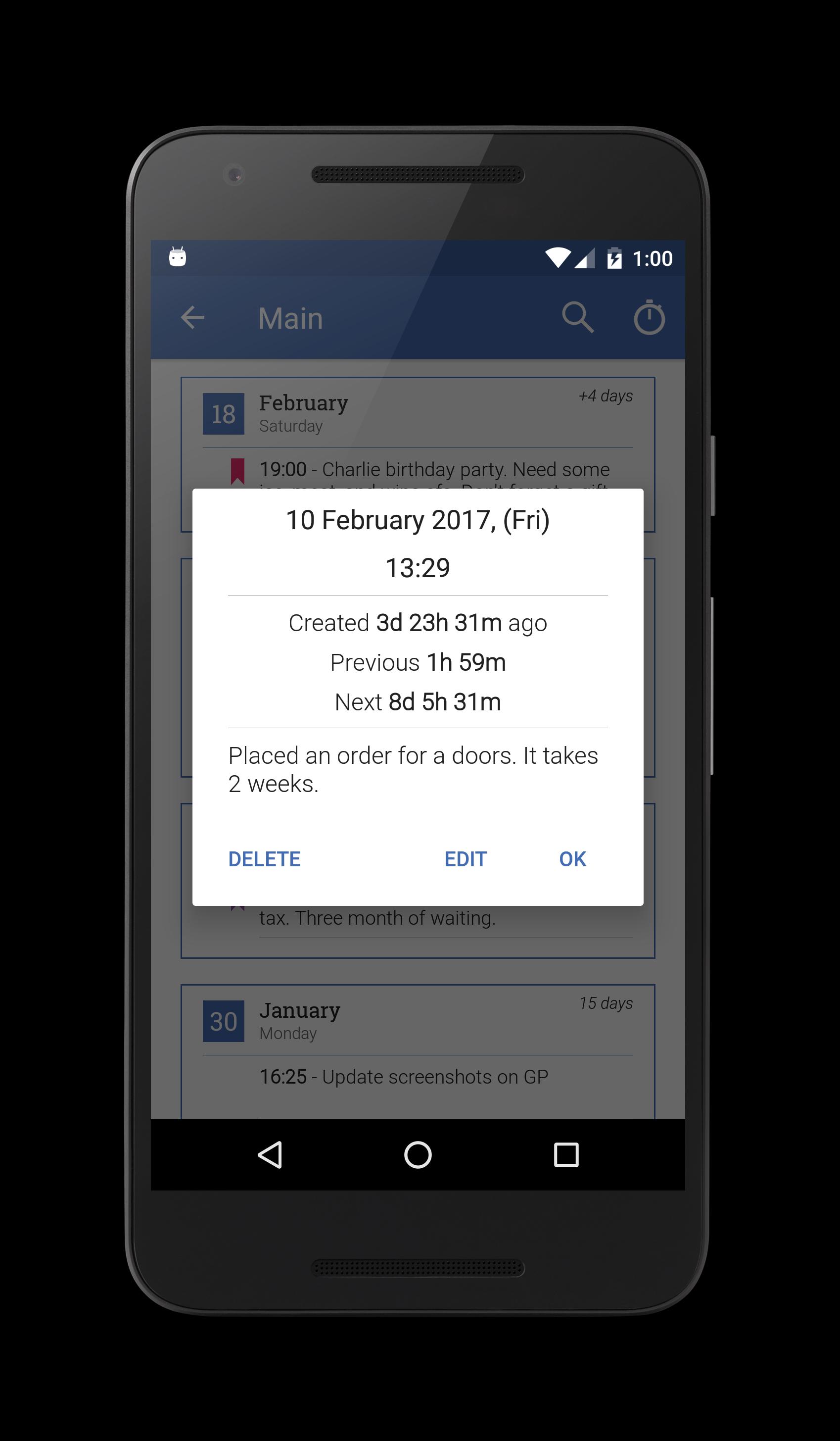 Fix Time Notes
