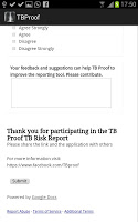 TB Proof: TB Risk Report Form