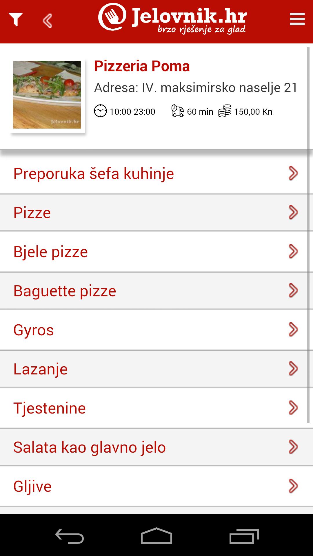 Jelovnik.hr
