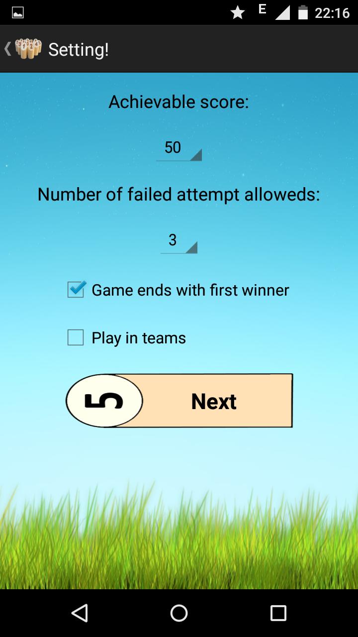 Molkky Score Manager
