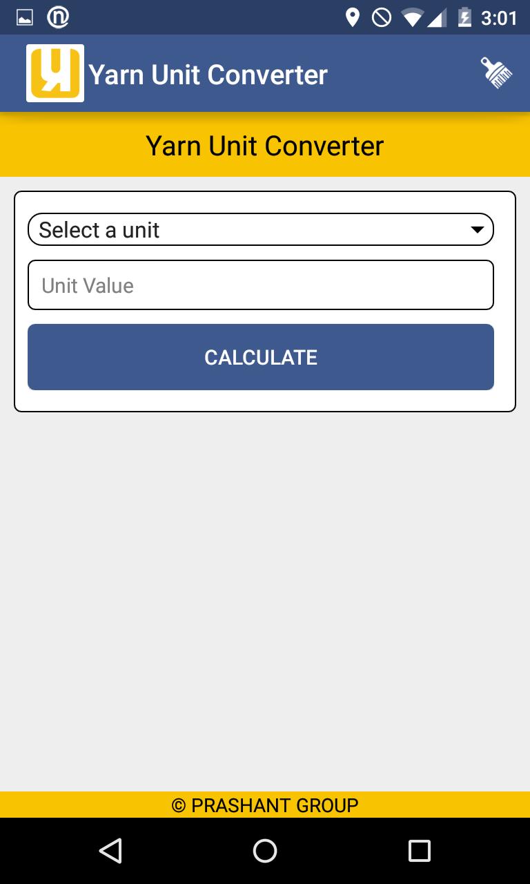 Yarn Unit Converter