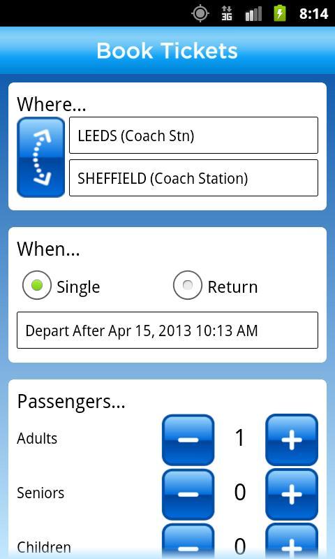 National Express Coach Tickets