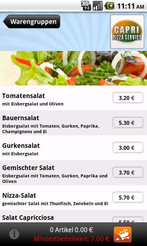 FrischerGehtsNet - Pizza Pasta