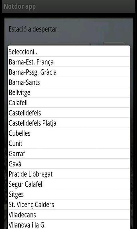 Notdor app