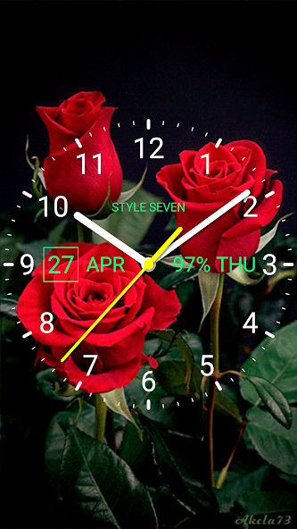 Analog Clock Live Wallpaper-7