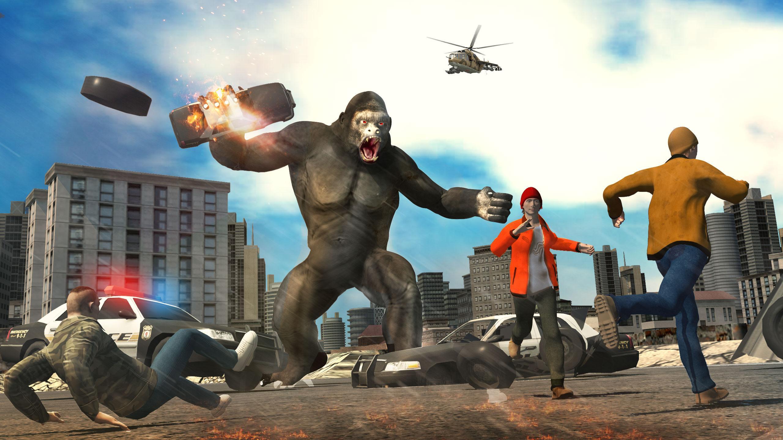 Dinosaur City Rampage: Animal Attack Simulator