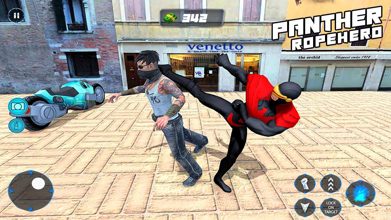 Multi Panther Rope Hero: Miami