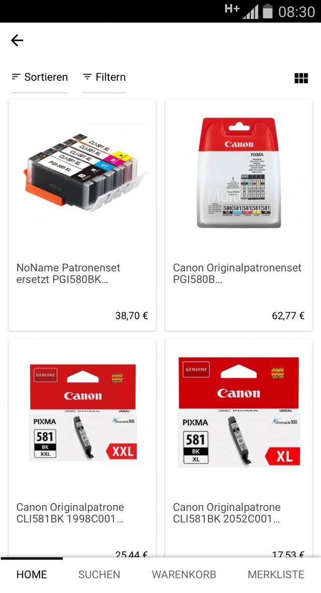 Dein Patronen Online Shop