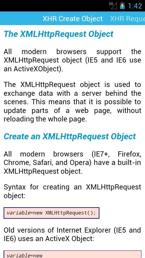 Ajax Tutorial