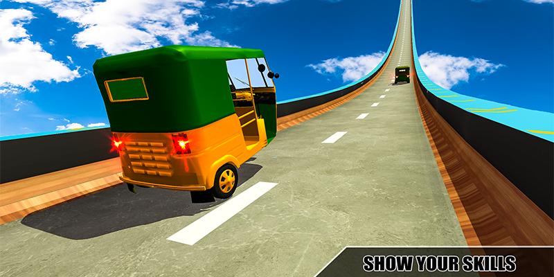 Tuk Tuk Rickshaw Stunts Driver 2019