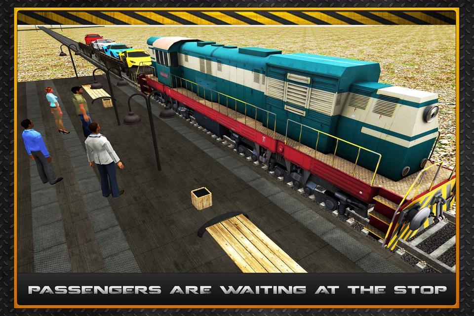 Car Cargo Transporter Train