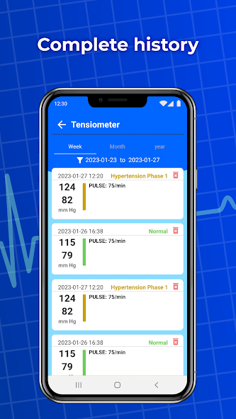 Blood Pressure App: Bp Monitor