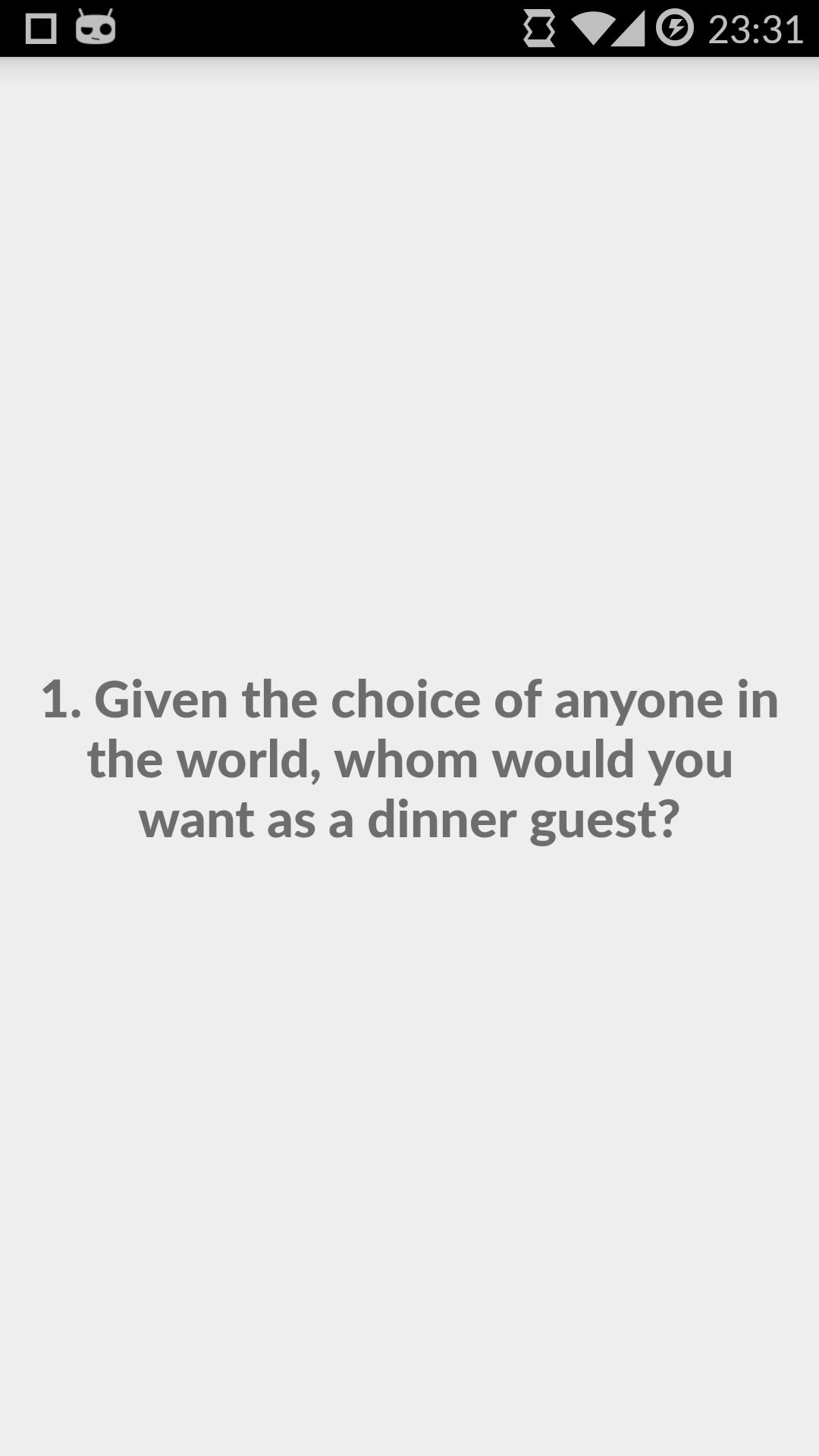 36 Questions