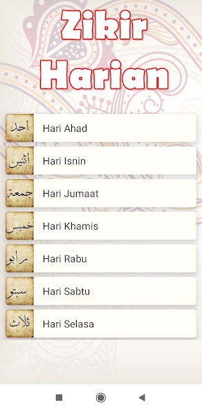 Amalan Zikir Harian