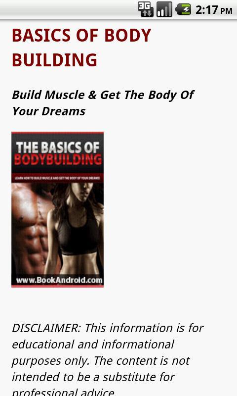 Basics Of Body Building