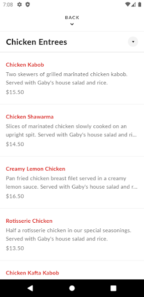 Gaby's Mediterranean