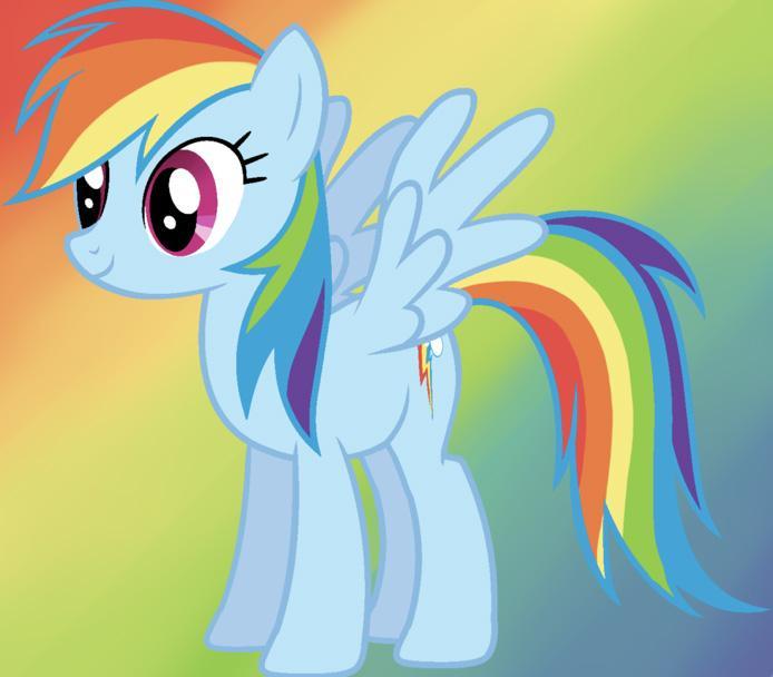 Rainbow Pony Puzzle Game