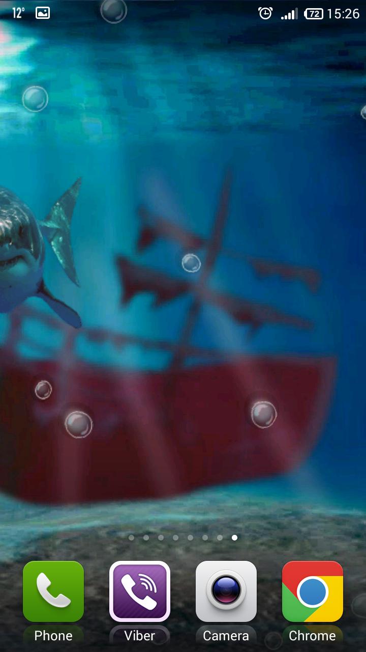 Underwater Shark Dash Scene