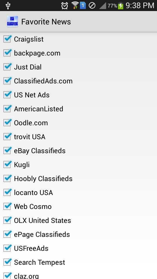 U.S.A Classifieds