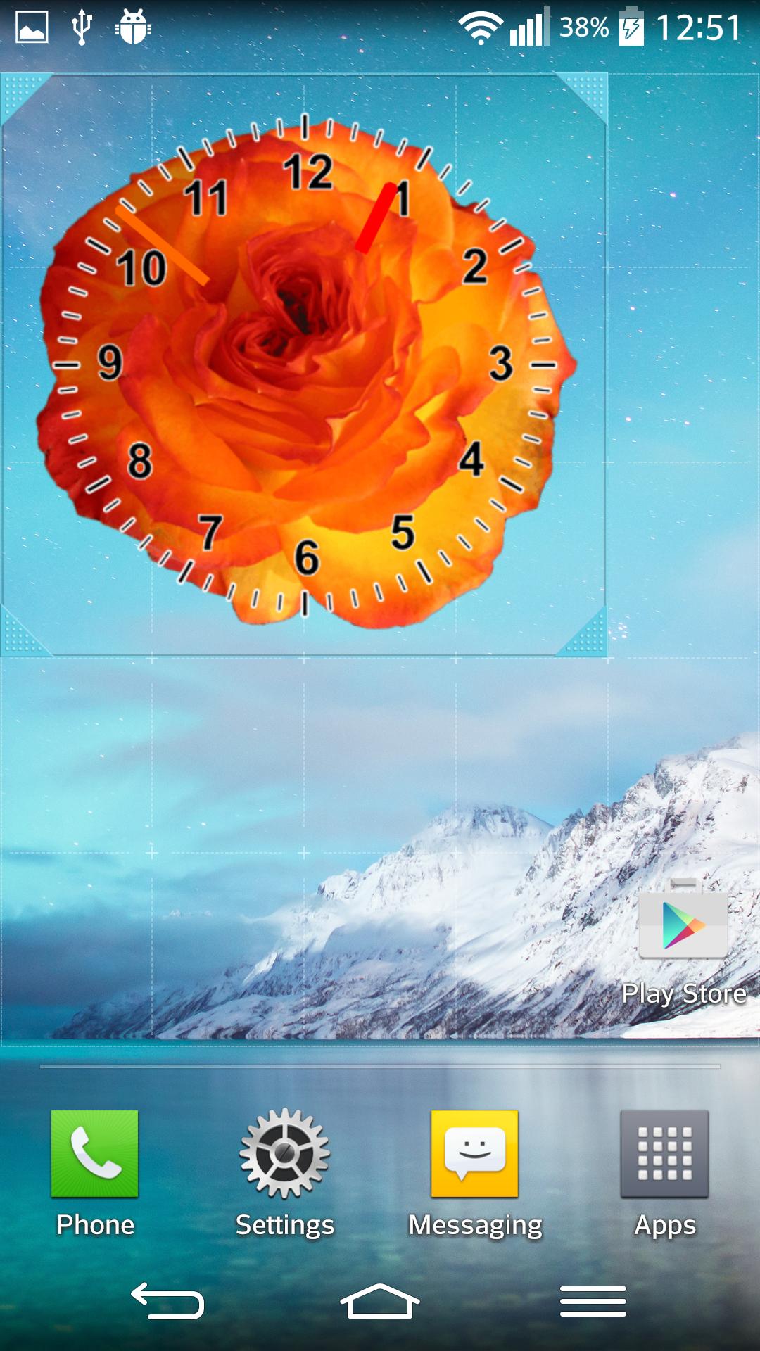 Rose Clock