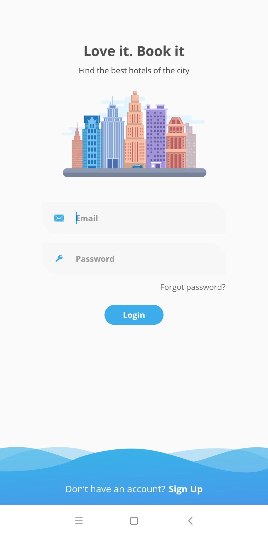 Oprime Hotel UI Kit