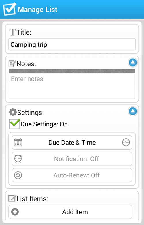 List Manager