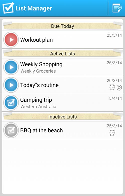 List Manager