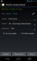 Shandy: Handy Schedule