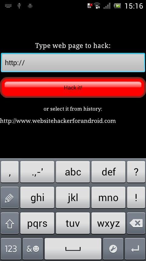 WWW Hacker Prank