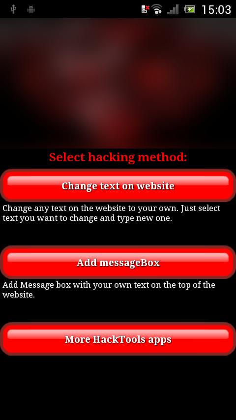 WWW Hacker Prank