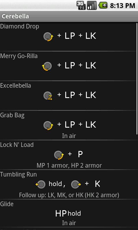 Skullgirls Moves