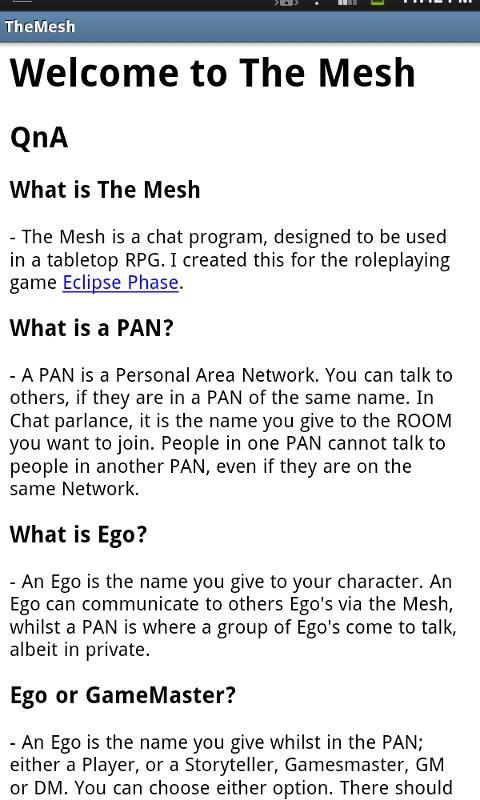 The Mesh